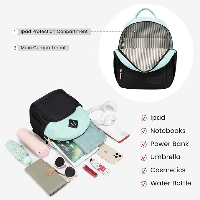 LOVEVOOK Mini Backpack for Women Light Weight Small Waterproof Backpack Purses - Image 5