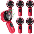 Rossesay 6 Pcs Mini Portable Fan Bulk Cute Handheld Lightweight Small Little by Rossesay