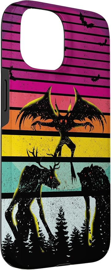 Cryptkin Cute Mothman Cryptid Map Case - Image 3