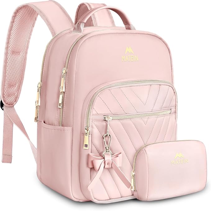 MATEIN Bowknot Cute Backpack Purse, Fashion Mini Shoulder Bag, Waterproof by MATEIN