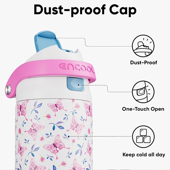 ENCOOL Leakproof Insulated Water Bottle - Image 2