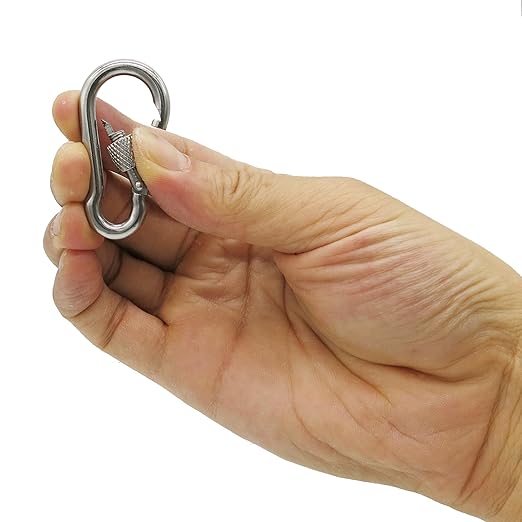 304 Stainless Steel Carabiners -2 inch Heavy Duty, Durable & Rust-Free Clips - Image 4