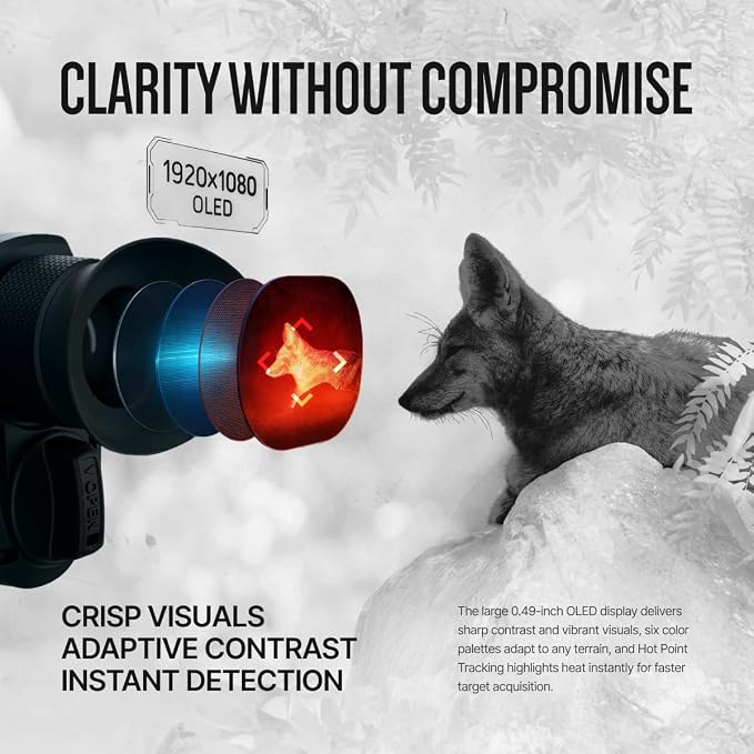ATN BlazeHunter XD 1280x1024 Thermal Monocular w/SharpIR AI, 1000m Laser - Image 4