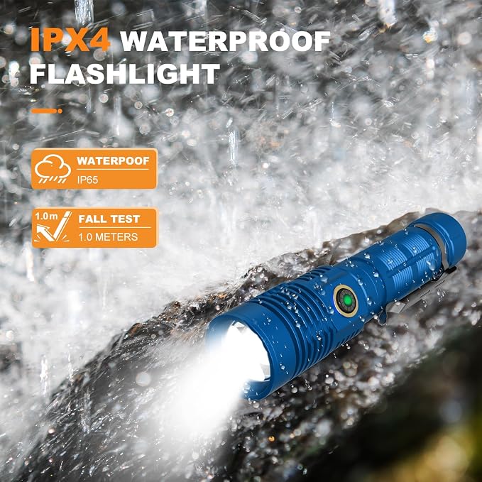 Hoxida Small Tactical Flashlights High Lumens - Image 7