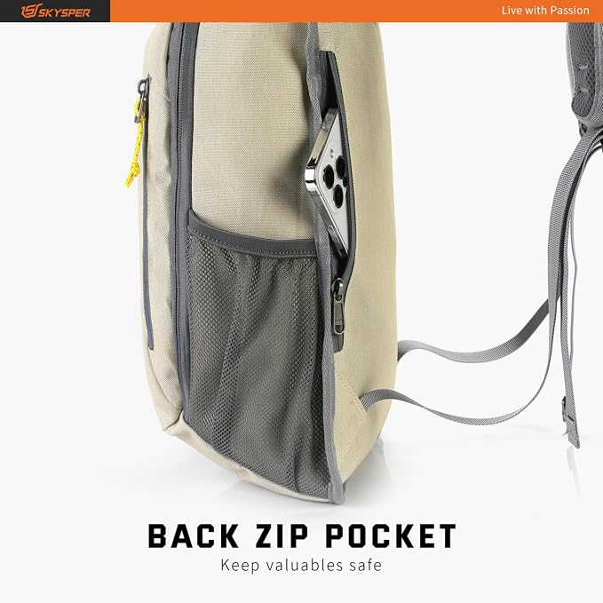 SKYSPER Small Daypack 10L Hiking Backpack Packable Lightweight Travel Day Pack - Image 7