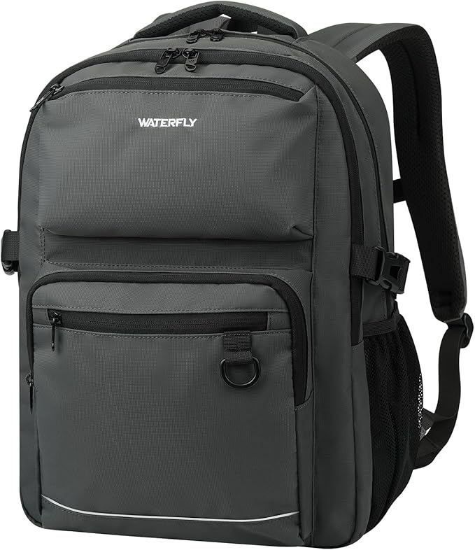 WATERFLY Travel Laptop School Backpack: Big Student College Middle School by Waterfly