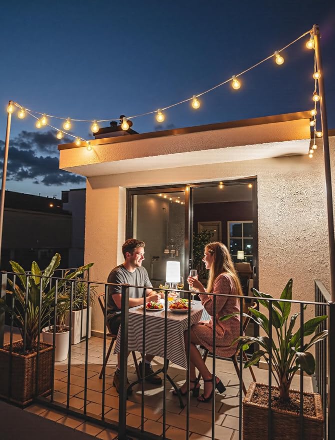 Larkvue 25FT Solar String Lights Outdoor - Image 5