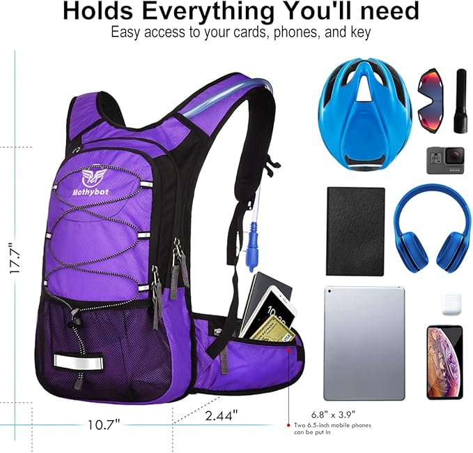 Mothybot Insulated Hydration Backpack Pack - Image 6