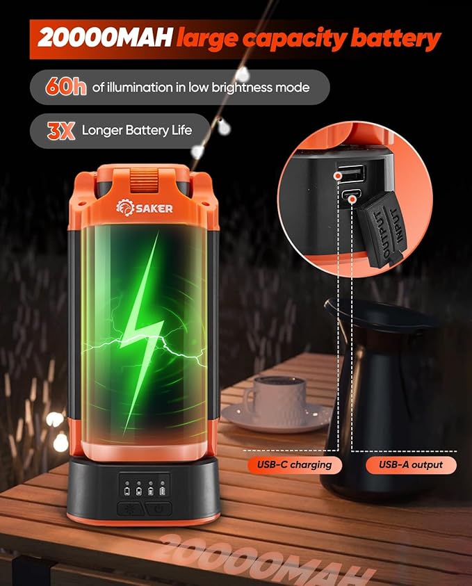 Saker Portable Camping Light - Image 3