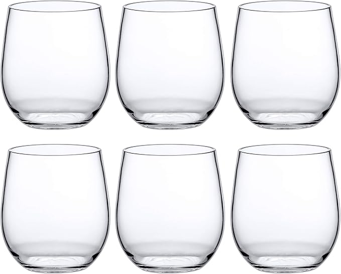 Amazing Abby - Cindy - 14-Ounce Unbreakable Tritan Wine Glasses, Plastic - Image 5