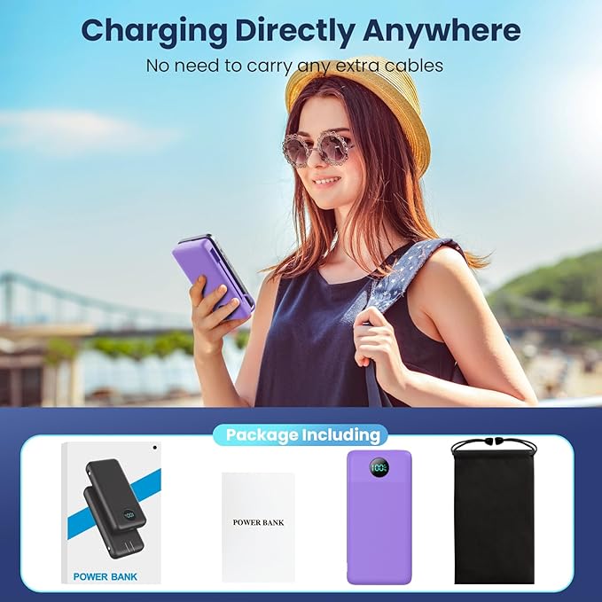 Portable Charger 33800mAh USB C Power Bank - Image 6