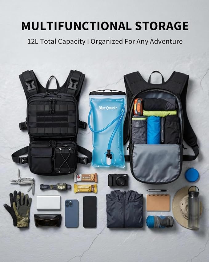 Blue Quartz 3-in-1 Running Vest - Image 9