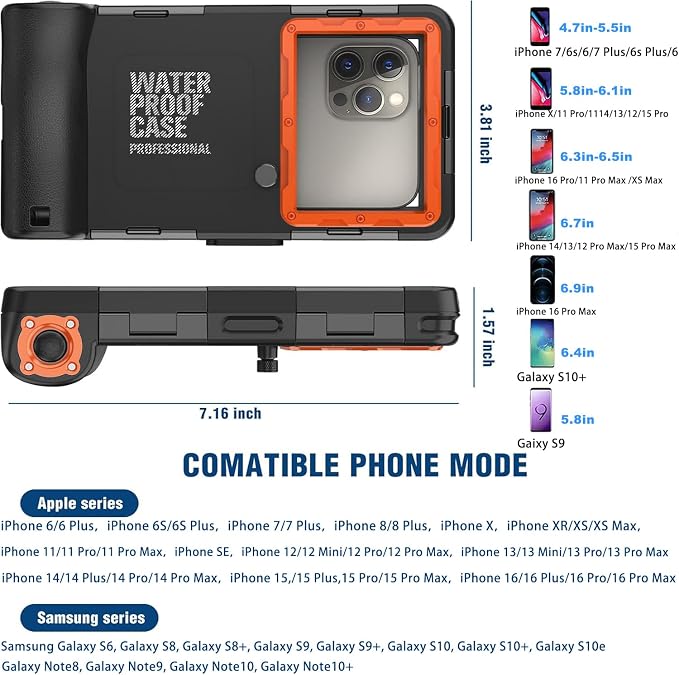 2026 Underwater Snorkeling Diving Phone Case - Image 5