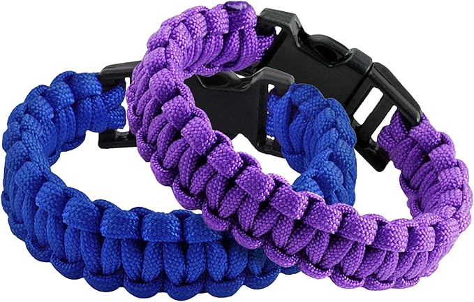 Sportmusies Paracord Wristband for Outdoor Sport Tactical Survival Parachute by Sportmusies