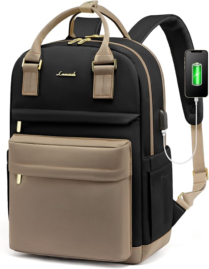 LOVEVOOK Laptop Backpack for Women Men 15.6 Inch Laptop Bag by LOVEVOOK