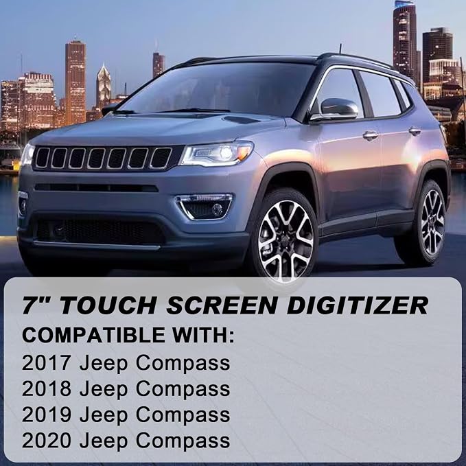 7" Uconnect Touch Screen Display Compatible - Image 2
