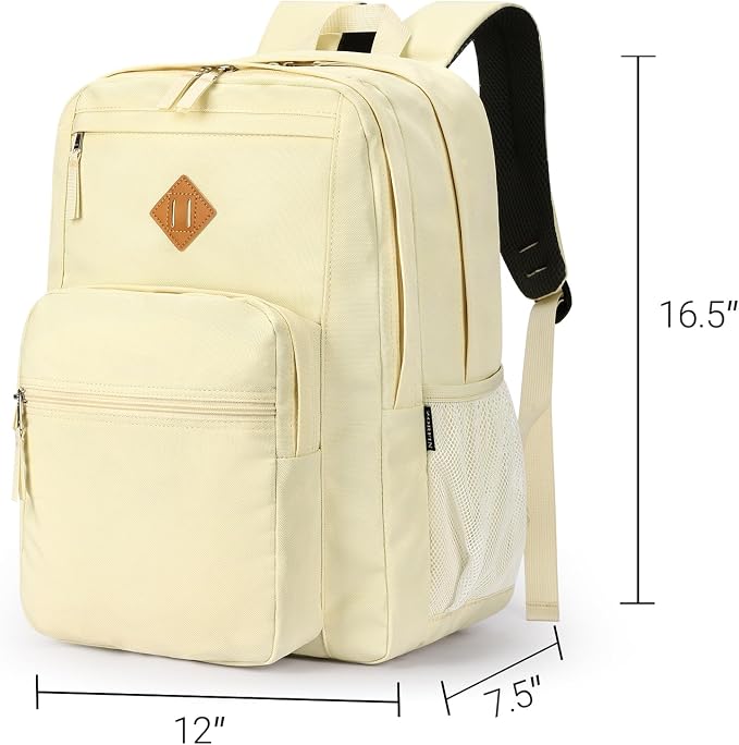 ZORFIN 26L Backpack for College, and Travel: Water Resistant Bookbag - Image 3