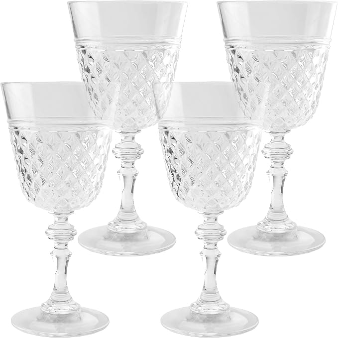PG Plastic Wine Glasses 15oz by PG