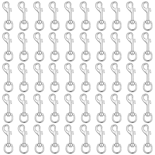 Kifmurase 50 Pcs Swivel Snap Hooks - Image 7