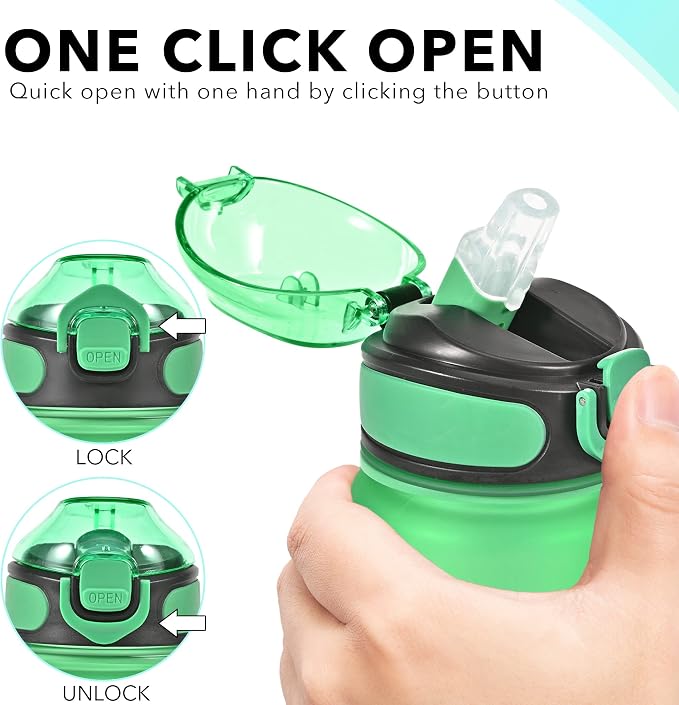 Enerbone 32 oz Drinking Water Bottle - Image 5