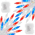 Brightown Red White Blue Battery Operated Mini String Lights by Brightown