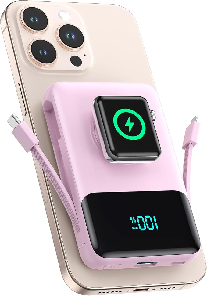 Magnetic Portable Charger for iPhone by LanLuk