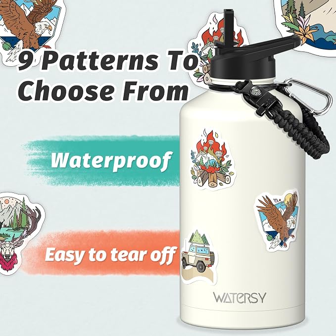 87oz Insulated Water Bottle, BPA Free&Leak Proof, 1.5 Gallon Stainless Steel - Image 4