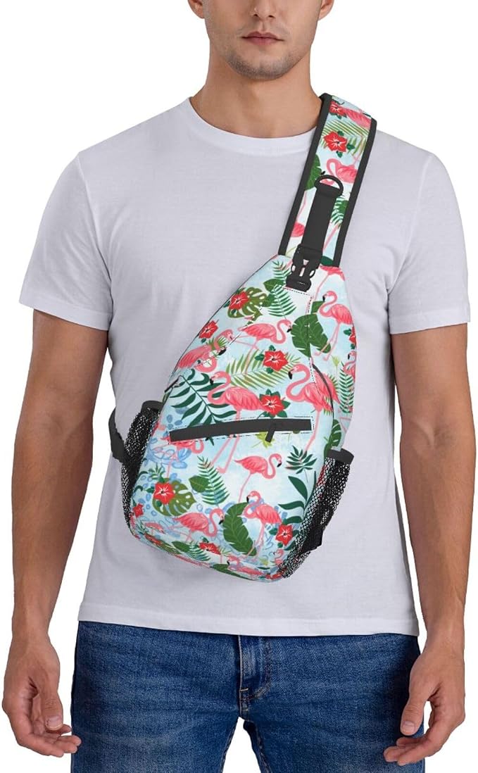 Sling Backpack For Men Hiking Daypack Crossbody Shoulder Bag Travel Chest Pack - Image 3