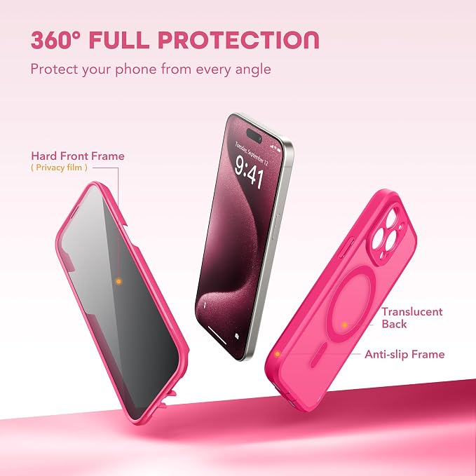 TIESZEN for iPhone 15 Pro Case, Compatible - Image 3
