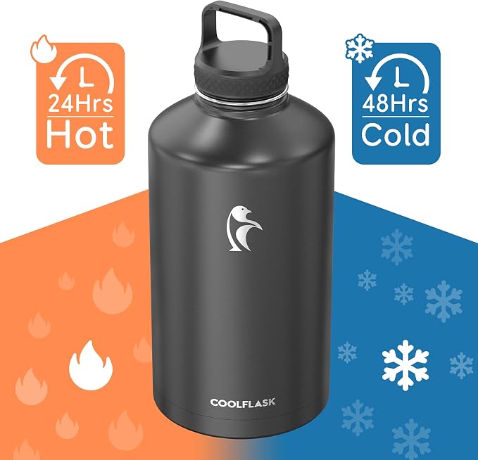 Coolflask Gallon Water Bottle Insulated - Image 3