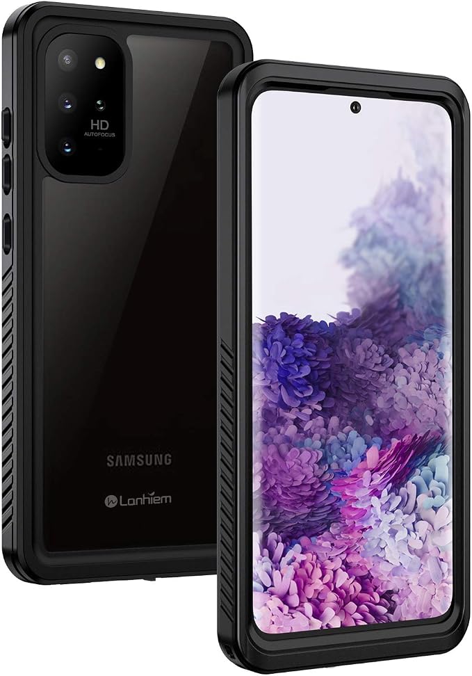 Lanhiem for Samsung Galaxy S20+ Plus Case, IP68 Waterproof Dustproof Shockproof by LanhiemHome