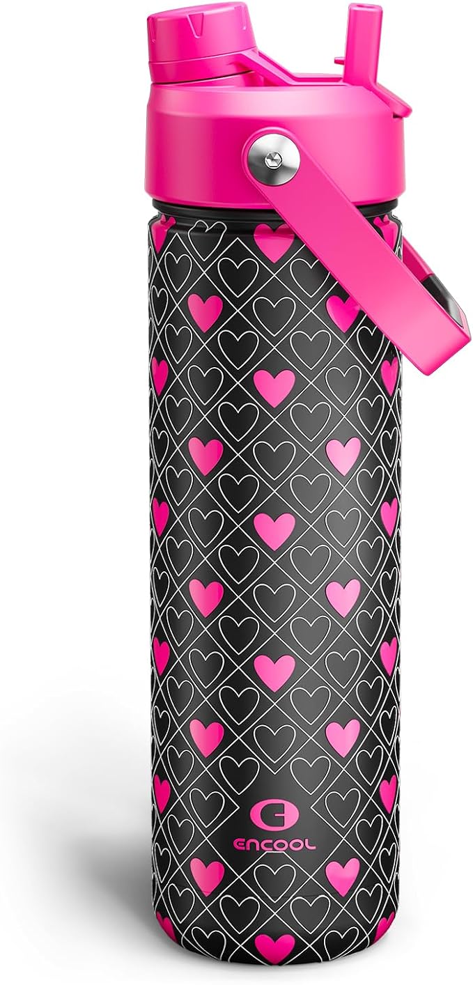 ENCOOL Valentine's Day Insulated Water Bottle by ENCOOL
