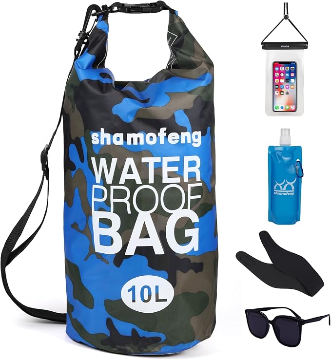 Waterproof Dry Bag 5L/10L/15L/20L/30L Roll Top Dry Storage Backpack by shamofeng