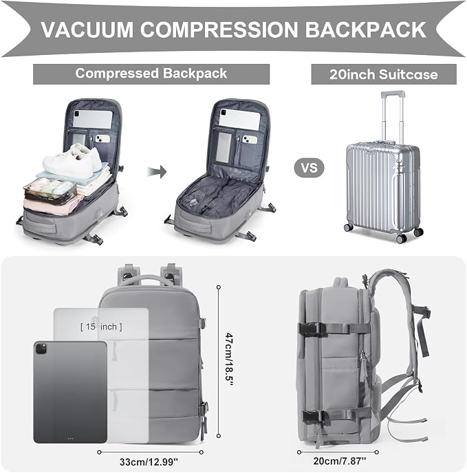 coowoz Vacuum Backpack Travel - Image 5