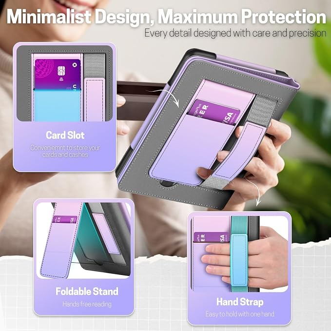 TNP Stand Case for Kindle Paperwhite 12th Generation 2024 / Kindle Colorsoft - Image 3