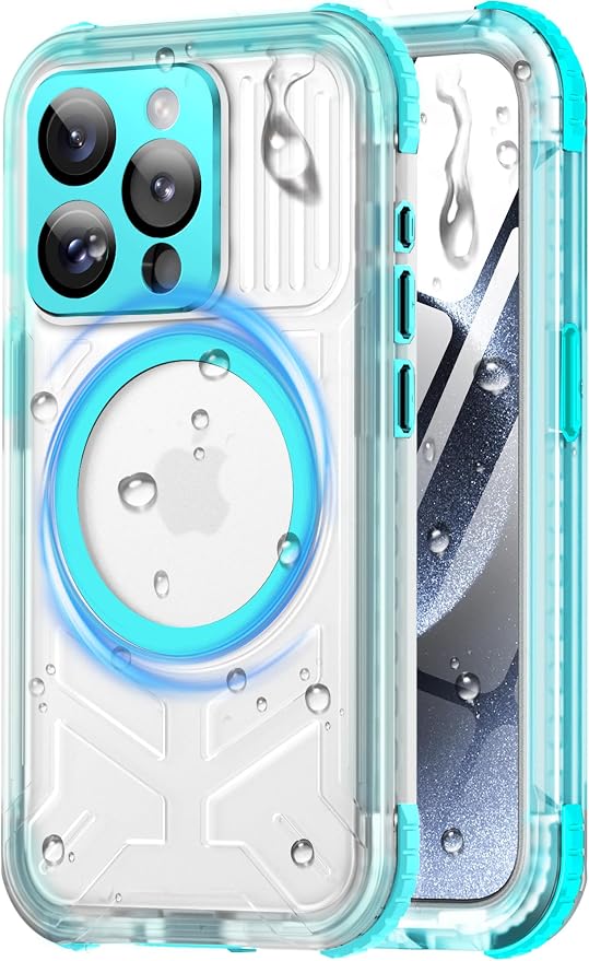 for iPhone 15 Pro Waterproof Case by Haireca