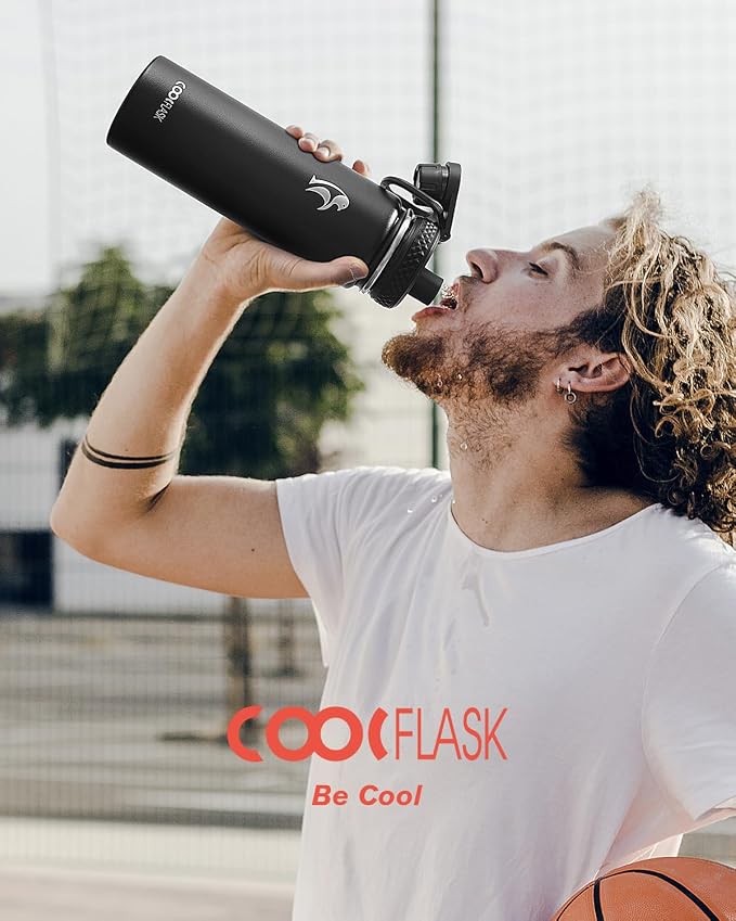 Coolflask Water Bottle 20 oz Insulated - Image 6