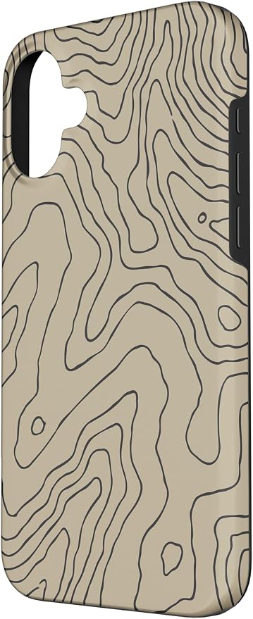 Coyote Country Guide Lines Topographical Contour Map Case - Image 2