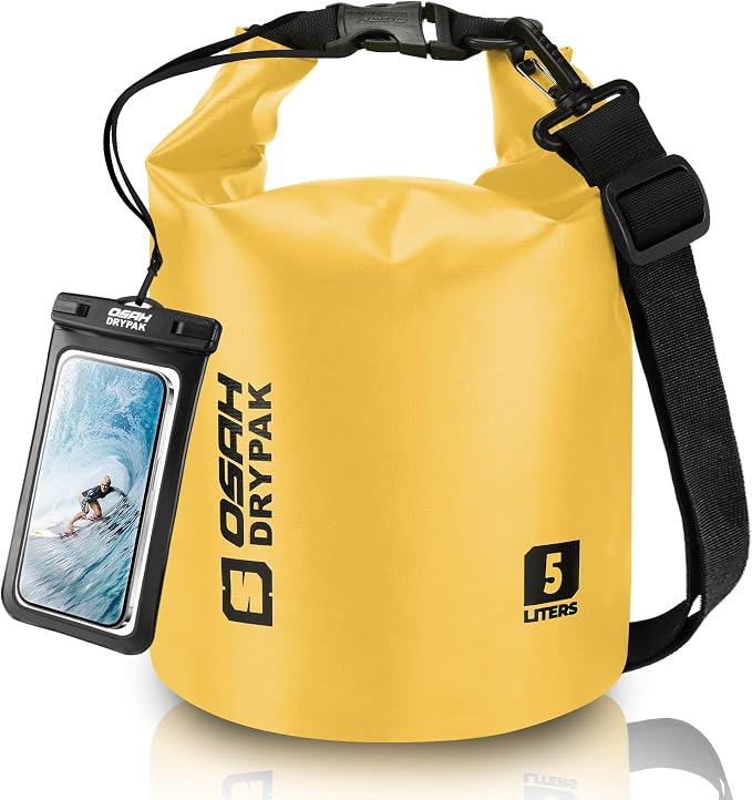 Waterproof Dry Bag, 5L/10L/20L/30L/40L Roll Top Lightweight Storage Backpack by OSAHDRYPAK