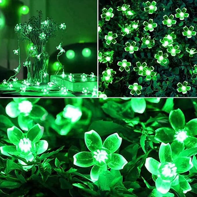 ITICdecor Solar Flower String Lights - Image 5