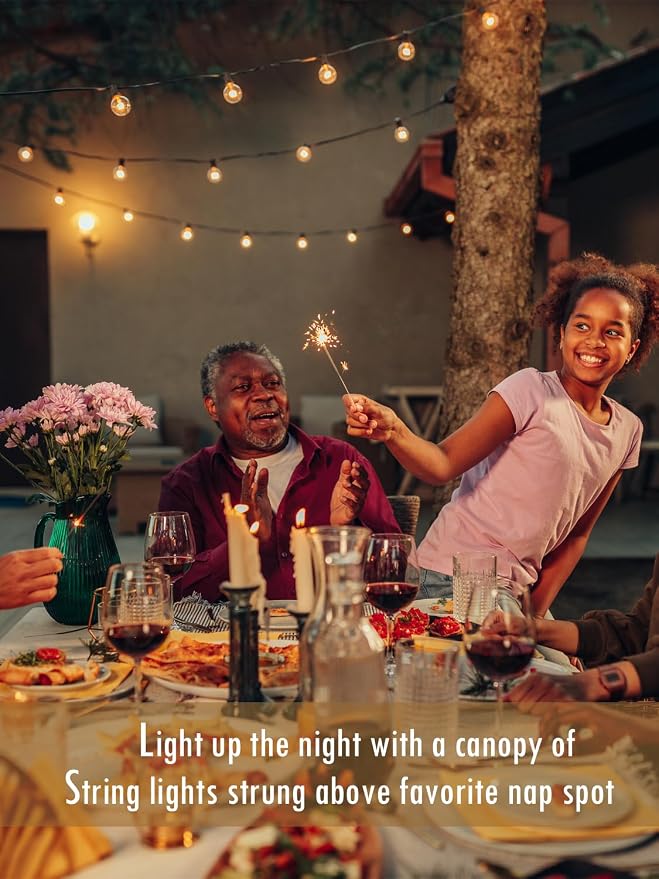 DAMAING Outdoor String Lights 400FT Patio Lights - Image 7