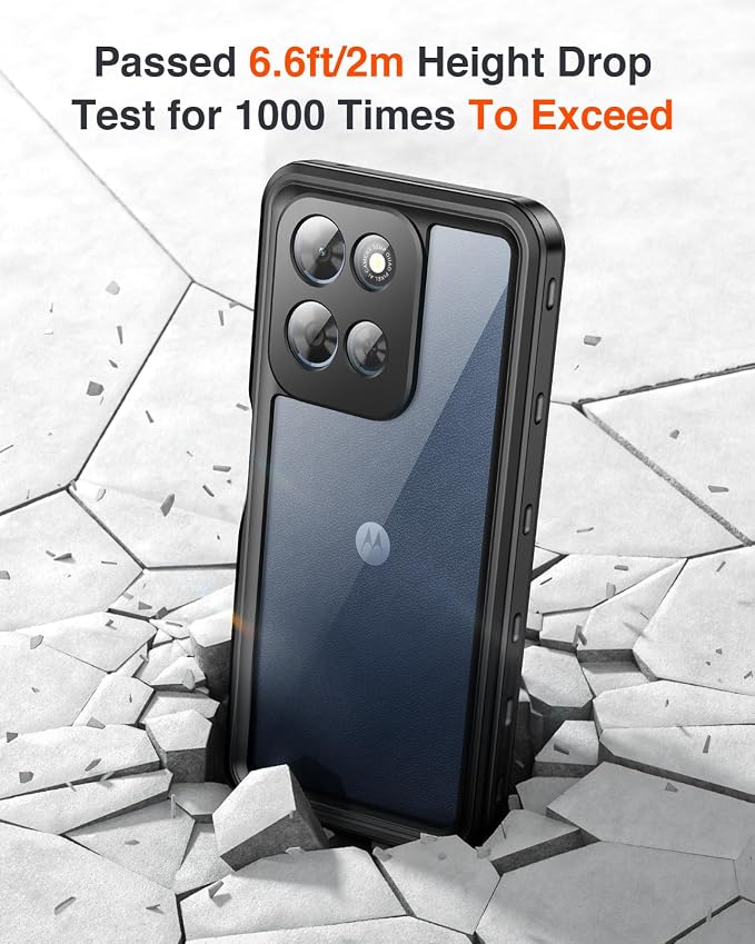 Lanhiem for Moto G 2026 / G Play 2026 5G Case, IP68 Waterproof Dustproof - Image 5