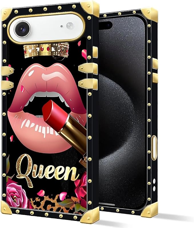 for iPhone 17 Air Case Luxury Golden Decoration - Image 2