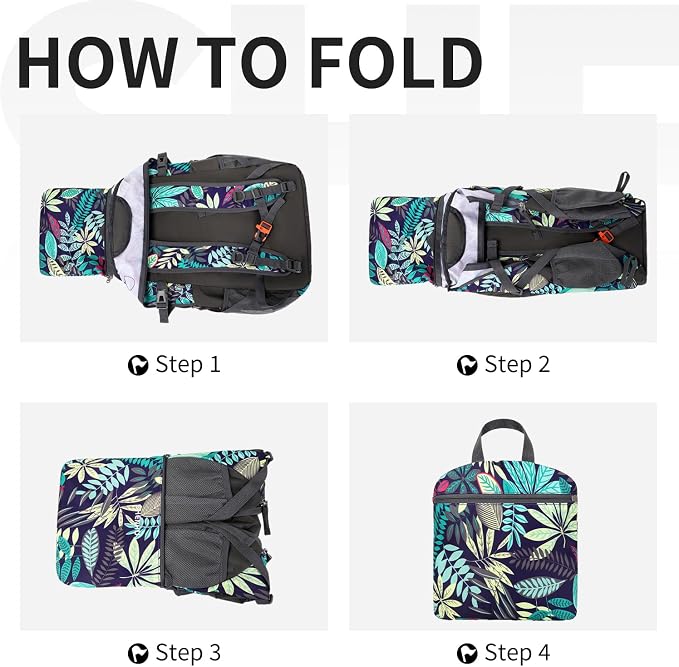 40L Hiking Backpack Lightweight Daypack Waterproof Travel Camping Backpack - Image 5