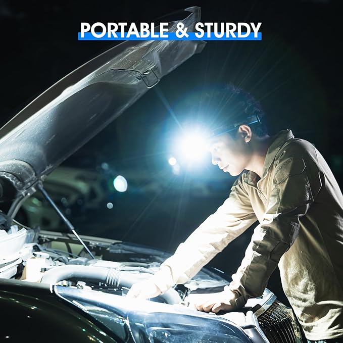 WUBEN E7 Adjustable Headlamp Bracket, LED Headlamp Hand Strap - Image 4