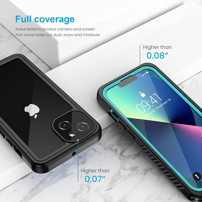 Lanhiem for iPhone 13 Case, IP68 Waterproof Dustproof Shockproof Cases - Image 5