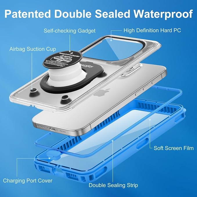 Beasyjoy Waterproof Phone Case, Underwater Phone Case - Image 3
