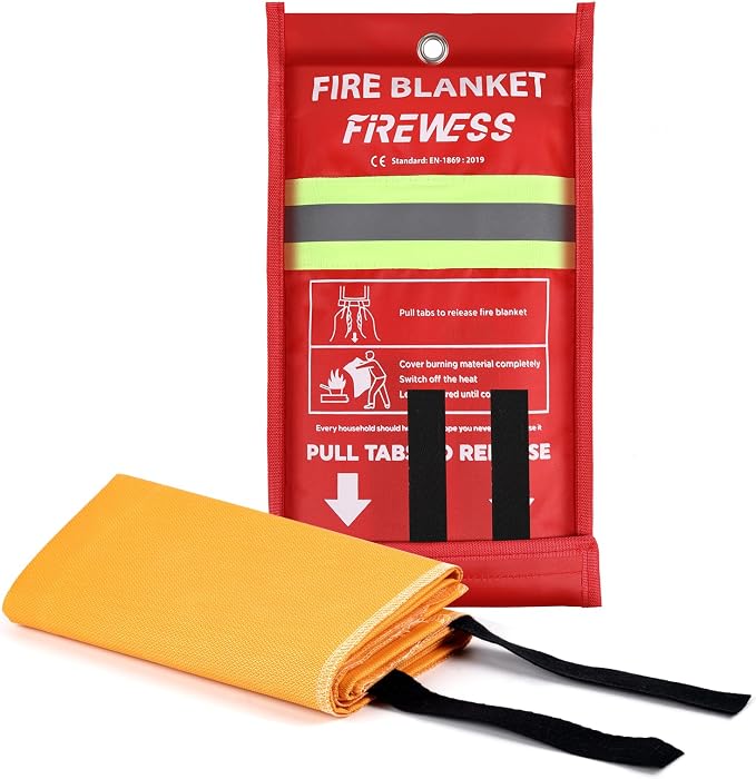Emergency Fire Blanket, Flame Retardant Fire Blankets Emergency by FIREWESS