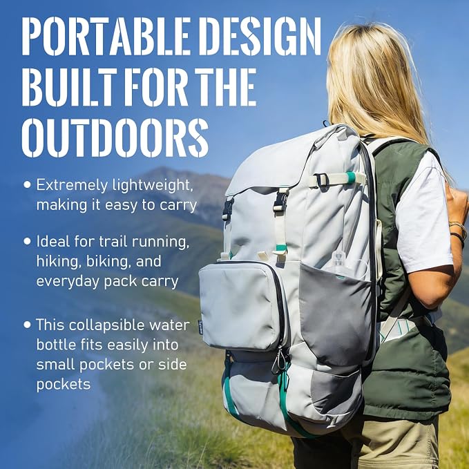 1L Collapsible Water Bottle - Image 3