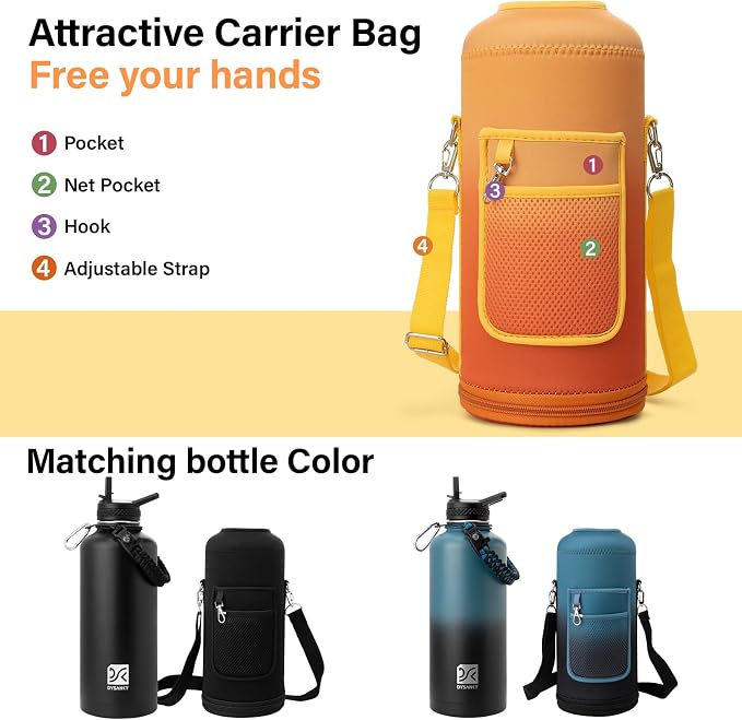 DYSANKY Insulated Water Bottle | Thickened Stainless Steel - Image 4